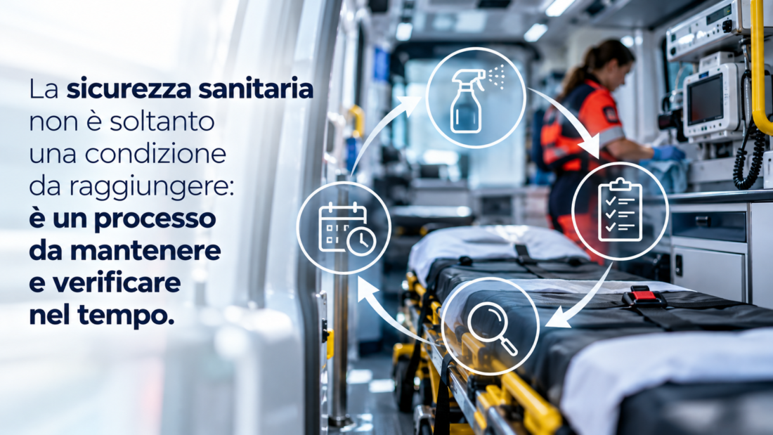 La sicurezza sanitaria a bordo richiede procedure di igiene, formazione e verifiche nel tempo.